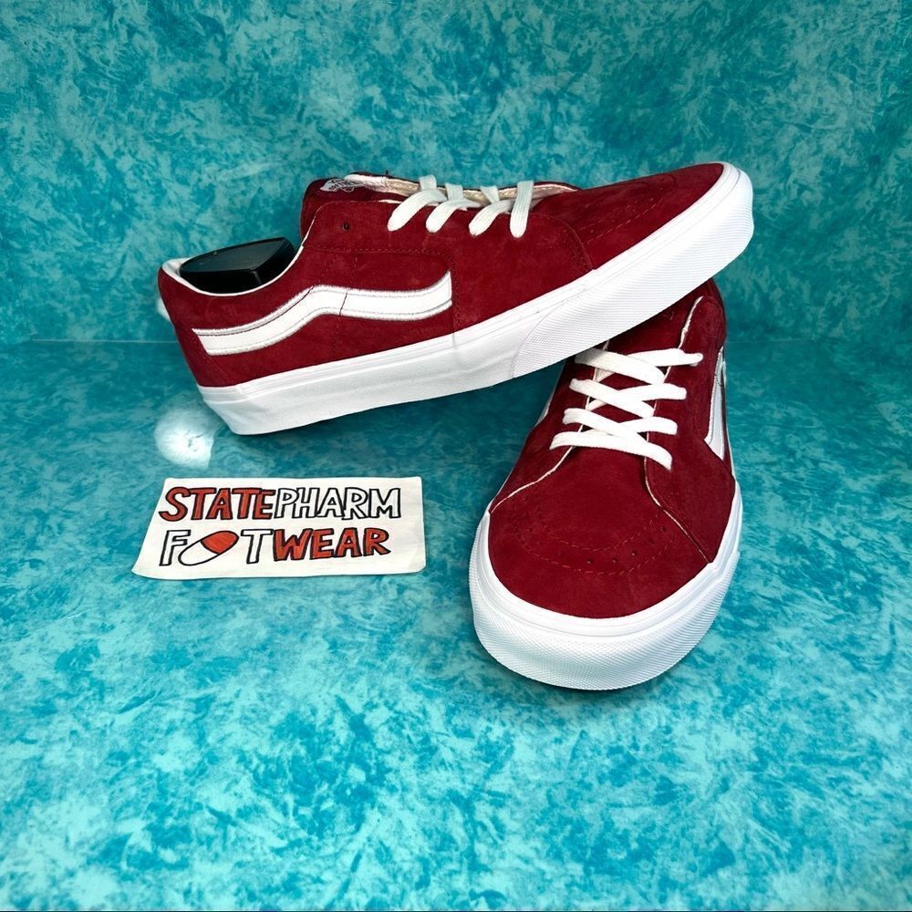Vans Sk8 Low Vintage Sport ‘Chili Pepper Red’ Low Top Suede Skate Shoes